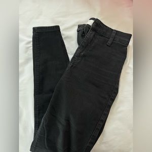 Top shop Joni Black Jeans
